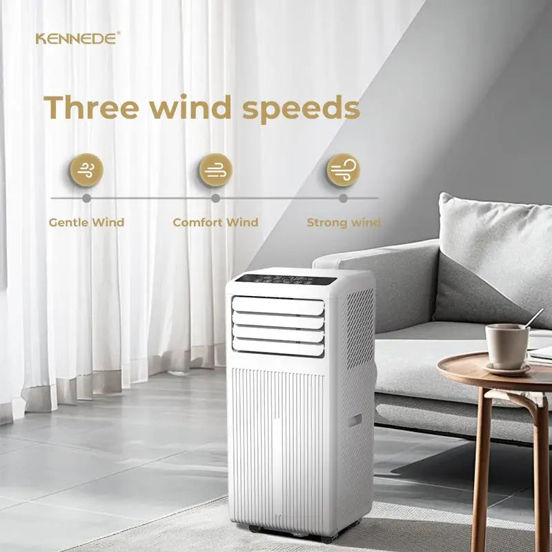 Mini Portable 9000BTU Electric LED Display Portable Air Conditioner with Remote Control Home Office RV Outdoor Use New Condition