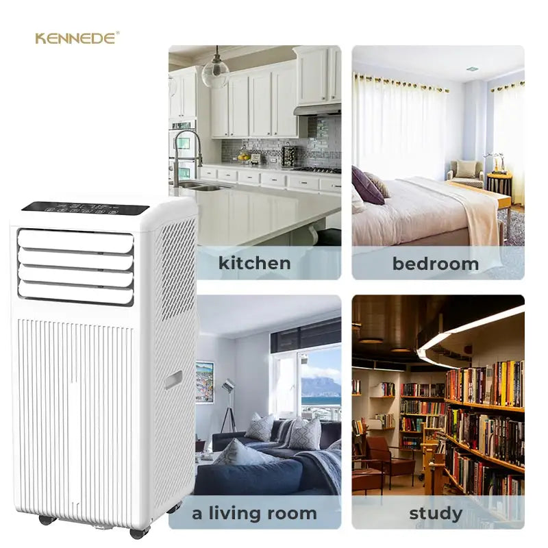 Mini Portable 9000BTU Electric LED Display Portable Air Conditioner with Remote Control Home Office RV Outdoor Use New Condition
