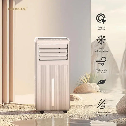 Mini Portable 9000BTU Electric LED Display Portable Air Conditioner with Remote Control Home Office RV Outdoor Use New Condition