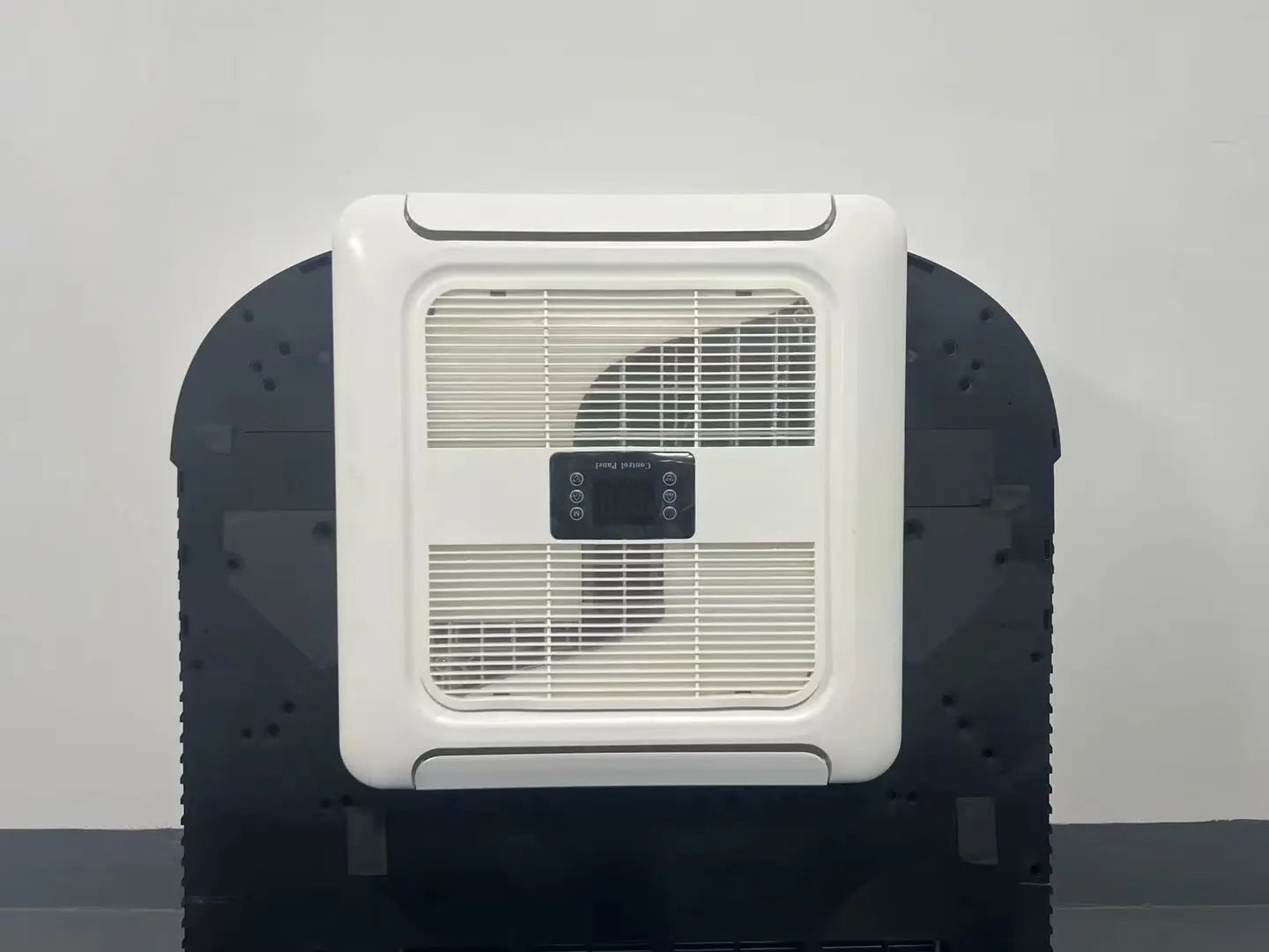 Dual Fan 12V Electric Air Conditioner for RV Truck Car 24V Parking Cooler Double Rotor Compressor12Volt AC Parking Conditioning