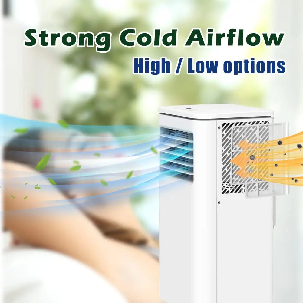 KONWIN NPL-06CX1E High Power Workshop 10000 BTU AC Unit Portable Air Conditioner with Dehumidifier and Fan
